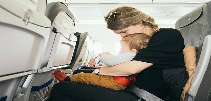 Read more about the article Traveling with an infant on a Plane